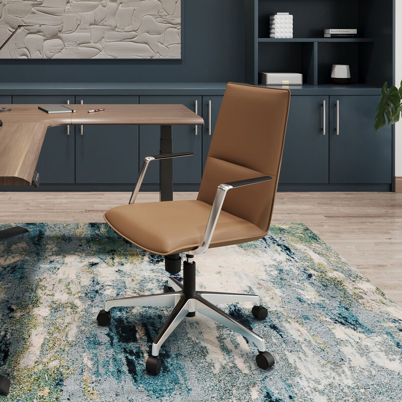 high back summit chair in office setting image number null