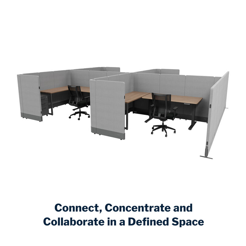 connect, concentrate and collaborate in a defined space with new quickflex cubes image number null