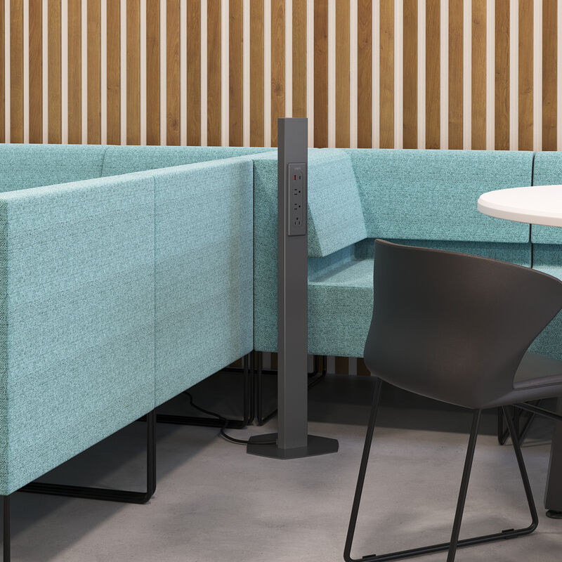 charging station used in an open workspace image number null