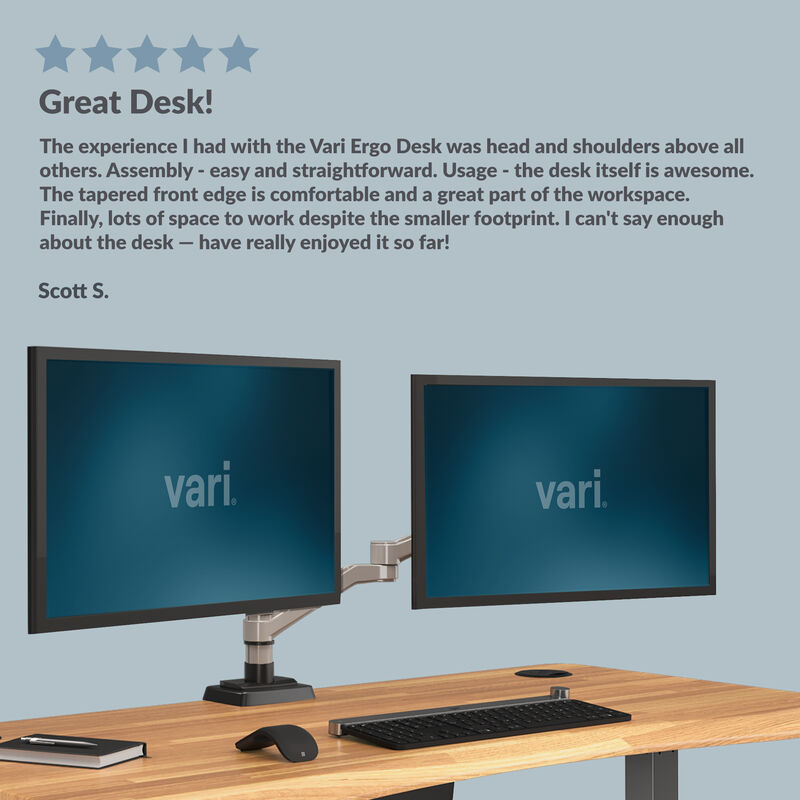 scott quoted that the ergo is head and shoulders above all others with easy and straightforward assembly image number null