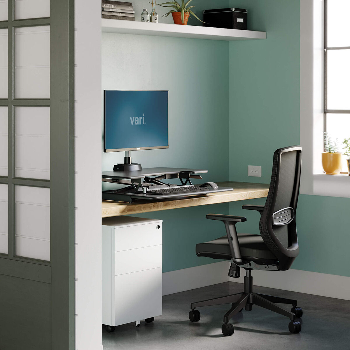 VariDesk® Essential Vertical Lift 30 Adjustable Height Desk
