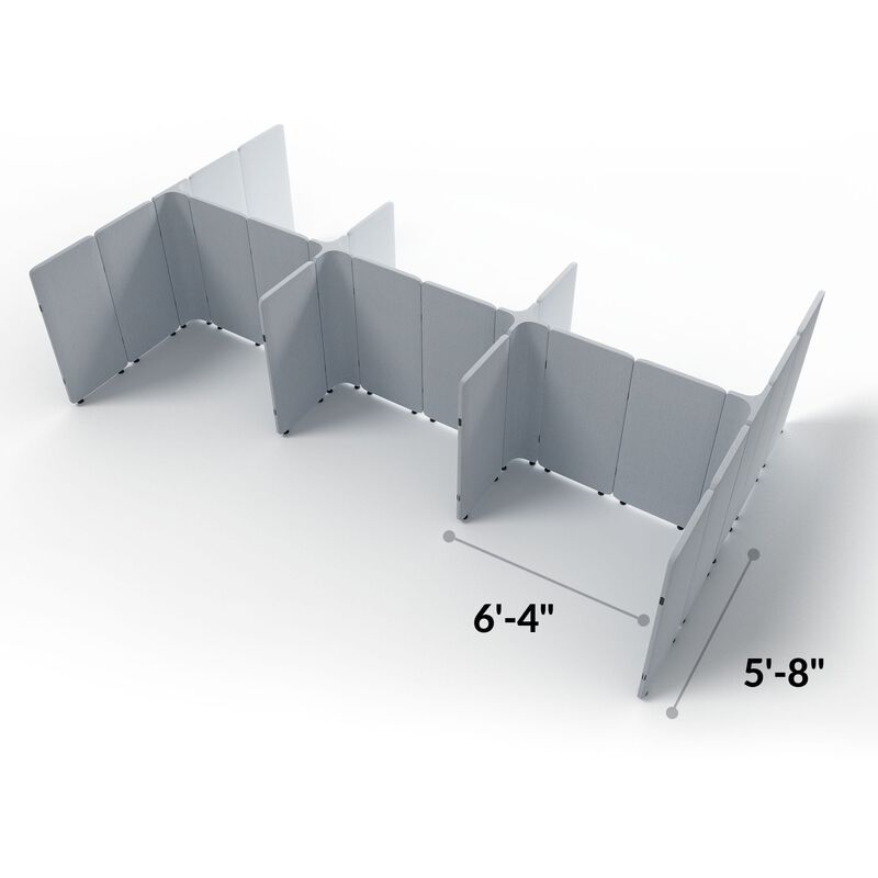 quickflex cubes six pack with measurements image number null