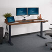 Electric standing desk 72x30 lowered in office