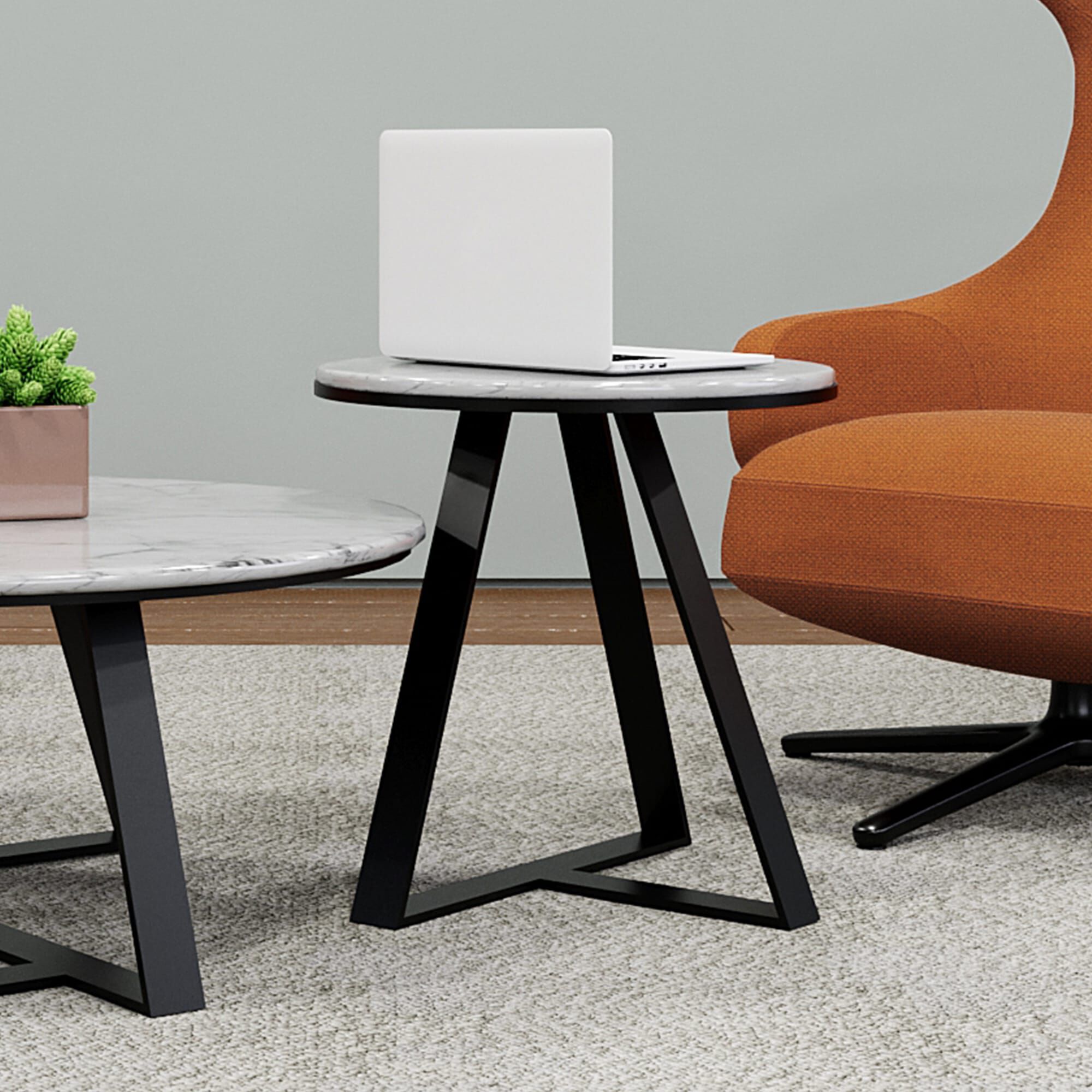 Small chair sales side table