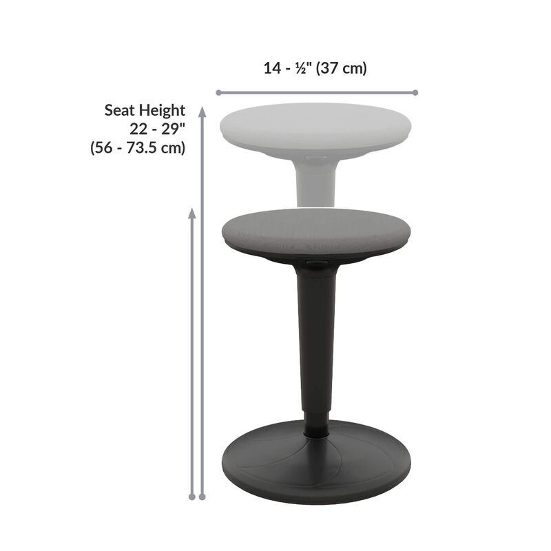 balance stool has a seat max height of twenty nine inches image number null