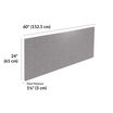 beam privacy panel 60 is 60 inches long