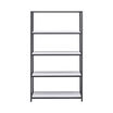 5-tier shelf in white finish