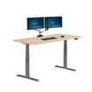 front view of desk