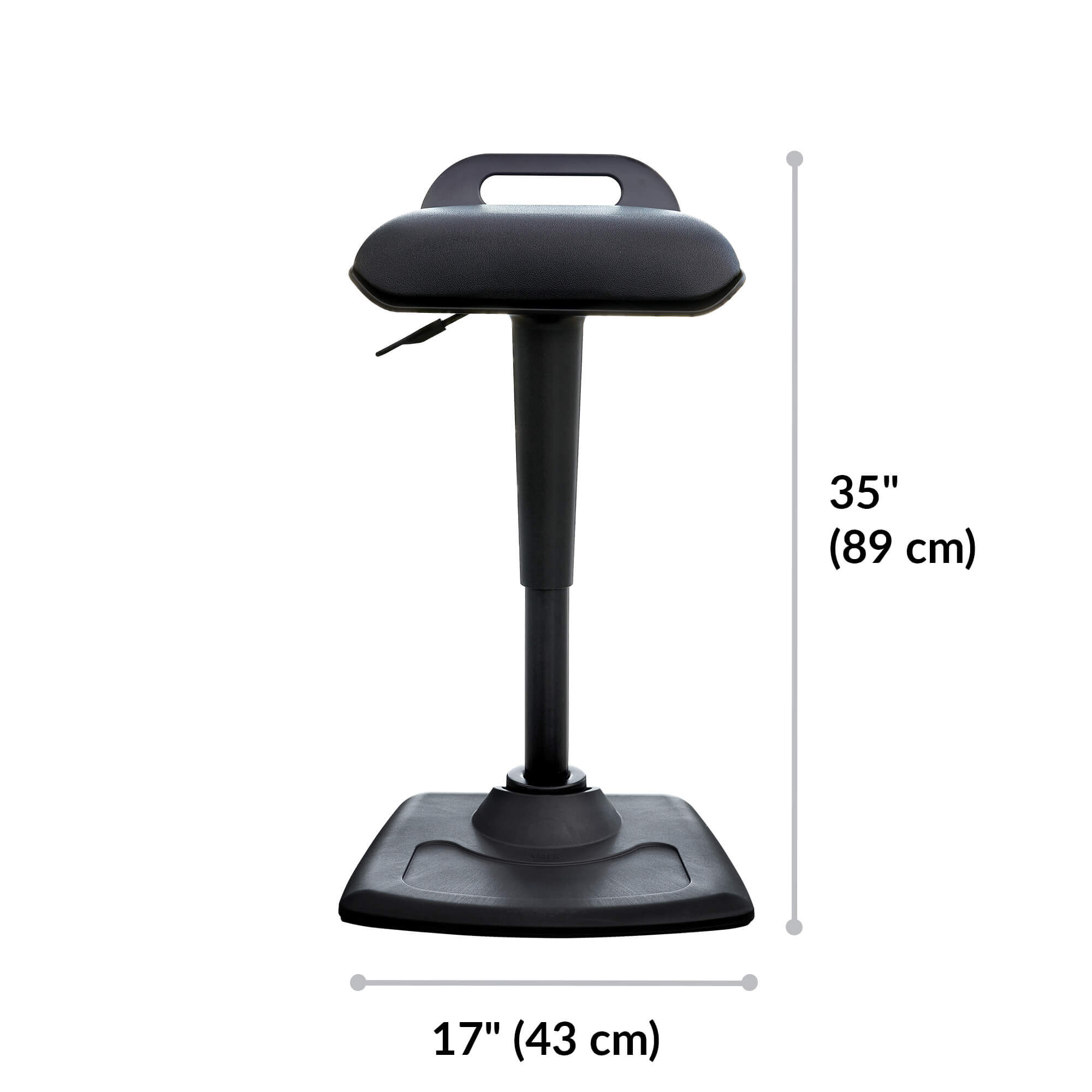 Varidesk task deals chair assembly