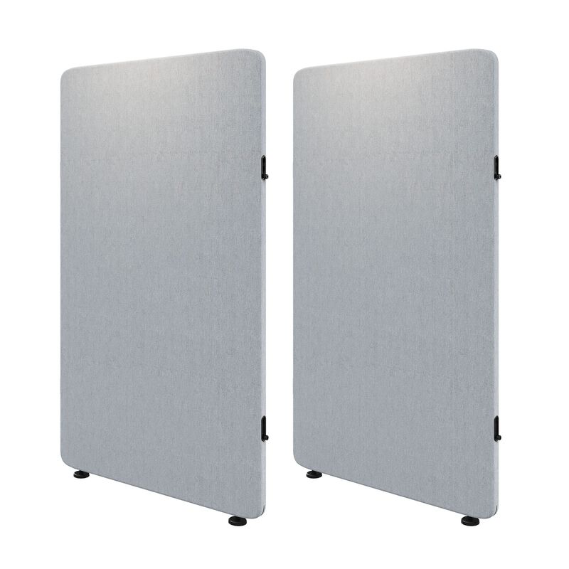 pair of quickflex cubes panels size 30" in mist gray image number null