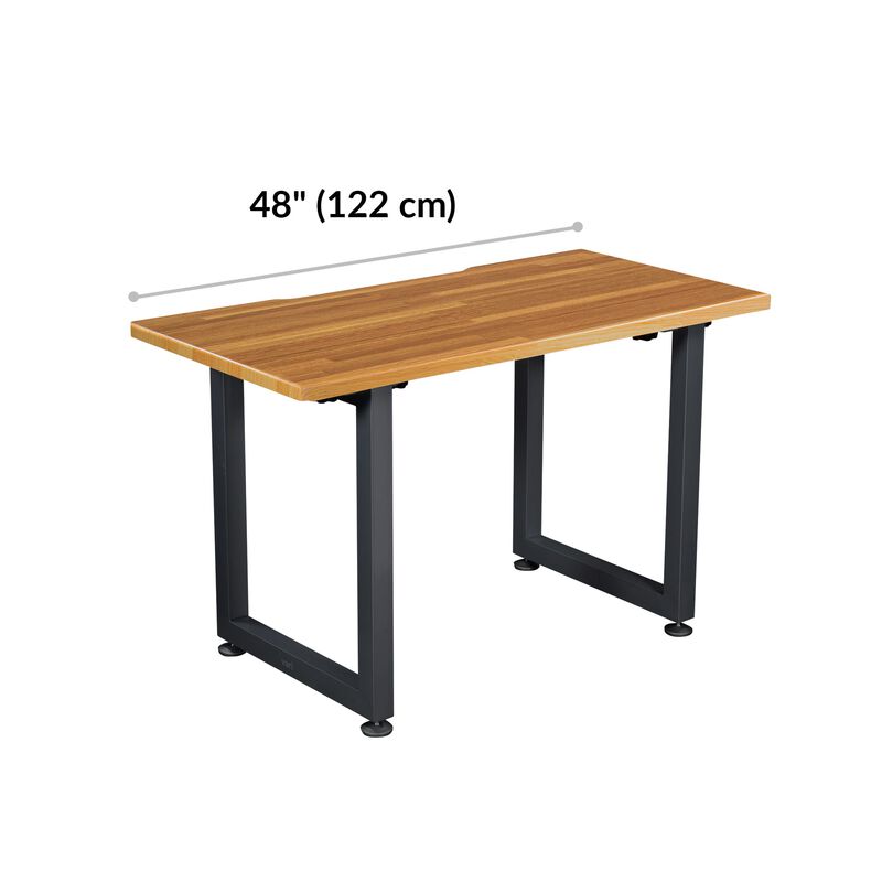 Table 48x24 Butcher Block is 33.5 inches deep and 42.5 inches wide image number null