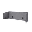 desk surround in front of a white background