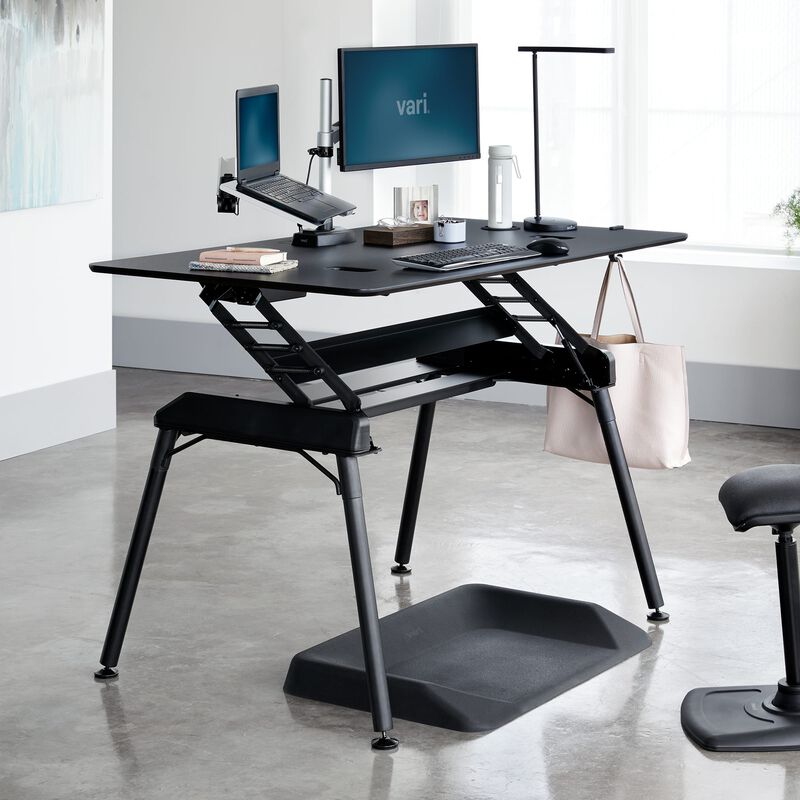 Standing Desk 60x34 Sit To Stand Desks Vari