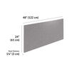 beam privacy panel 48 is 48 inches long