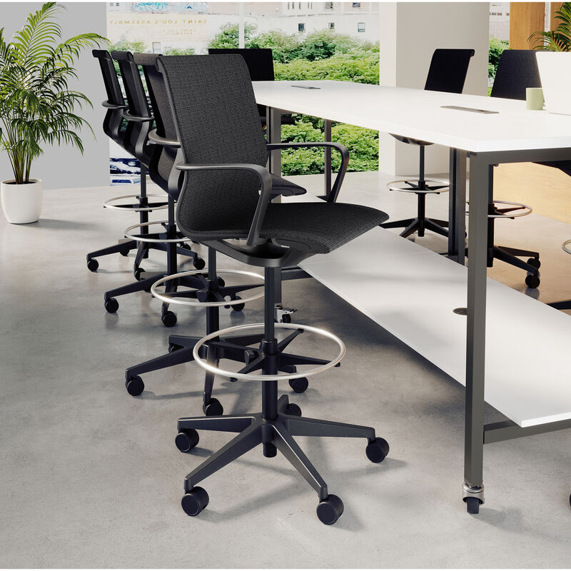 studio drafting chair in conference room image number null