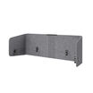desk surround in front of a white background