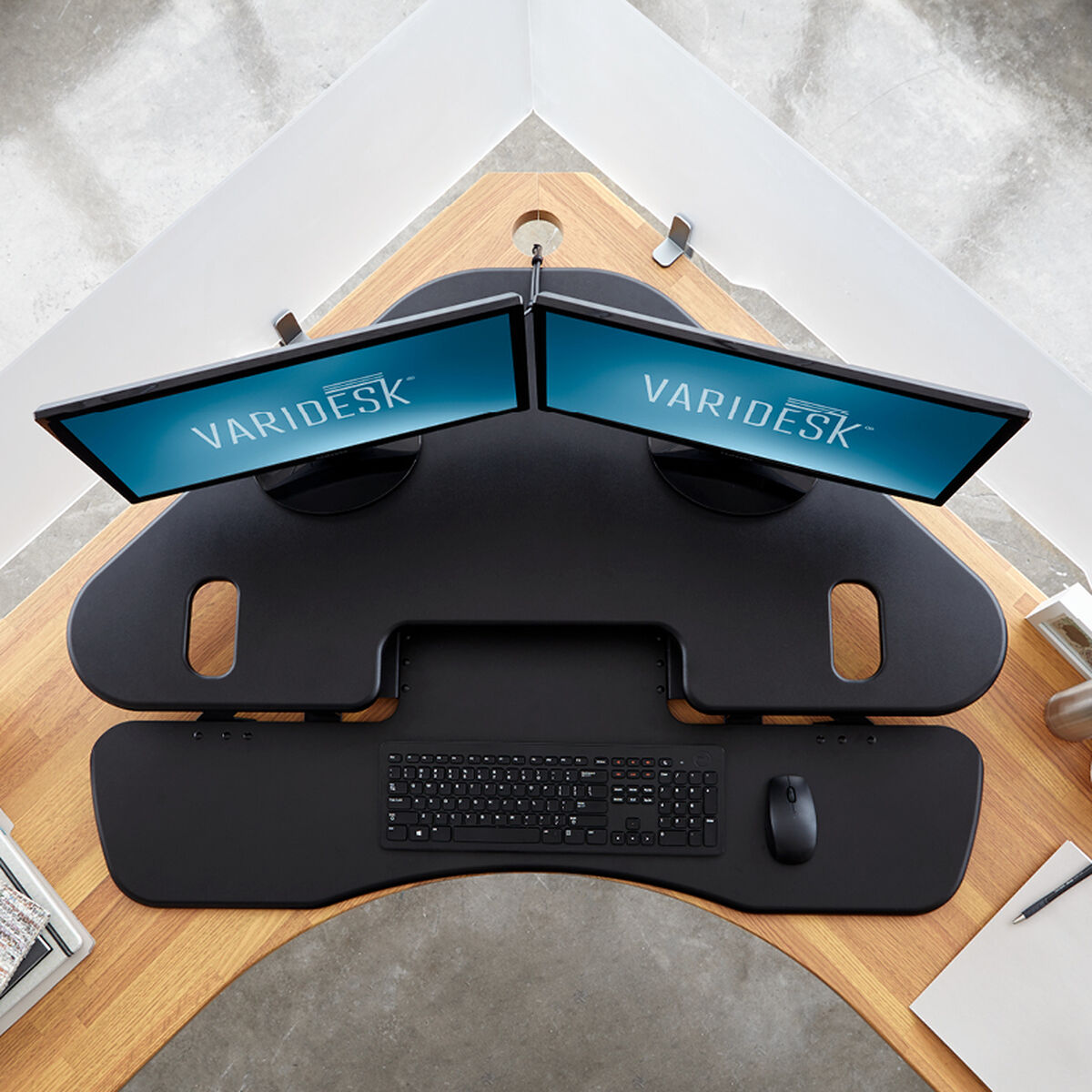 VariDesk® Cube Corner® 48 Open Box StandUp Desk Converters