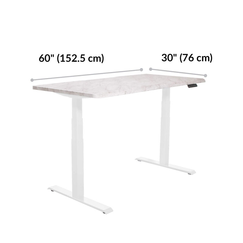 Electric Standing Desk with ComfortEdge&trade; 60x30 image number null