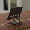 back view of the tablet stand