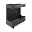 mobile cubby in front of a white background