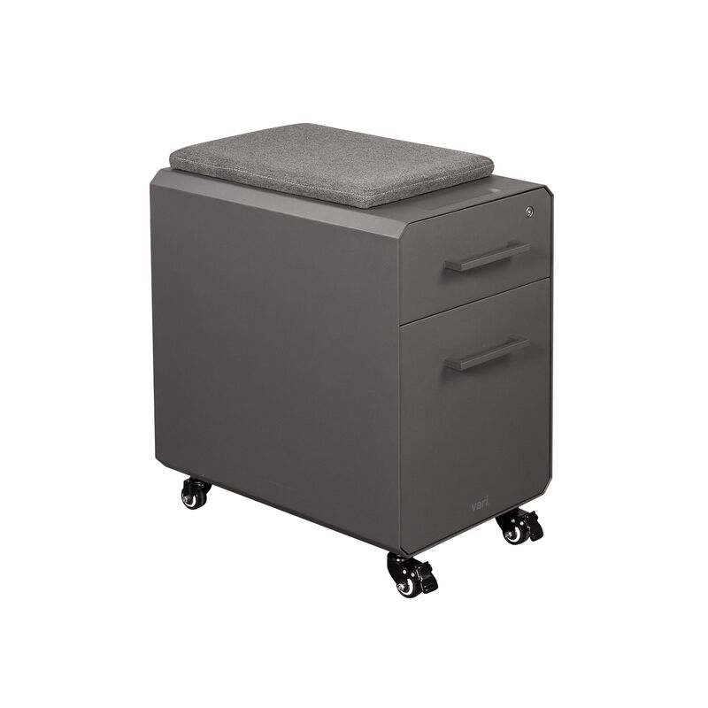 Slim Storage Seat Small Desk File Drawers And Seating Vari Slim Storage Seat Small Desk File, Slim Storage Drawers On Wheels