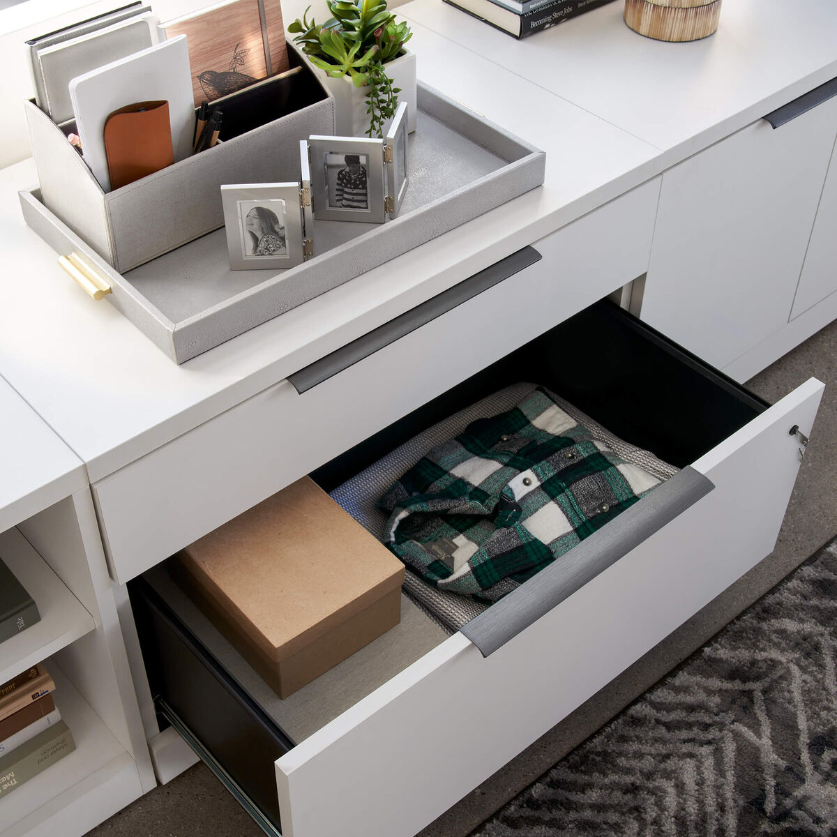 Executive Lateral File Sophisticated Modular Executive