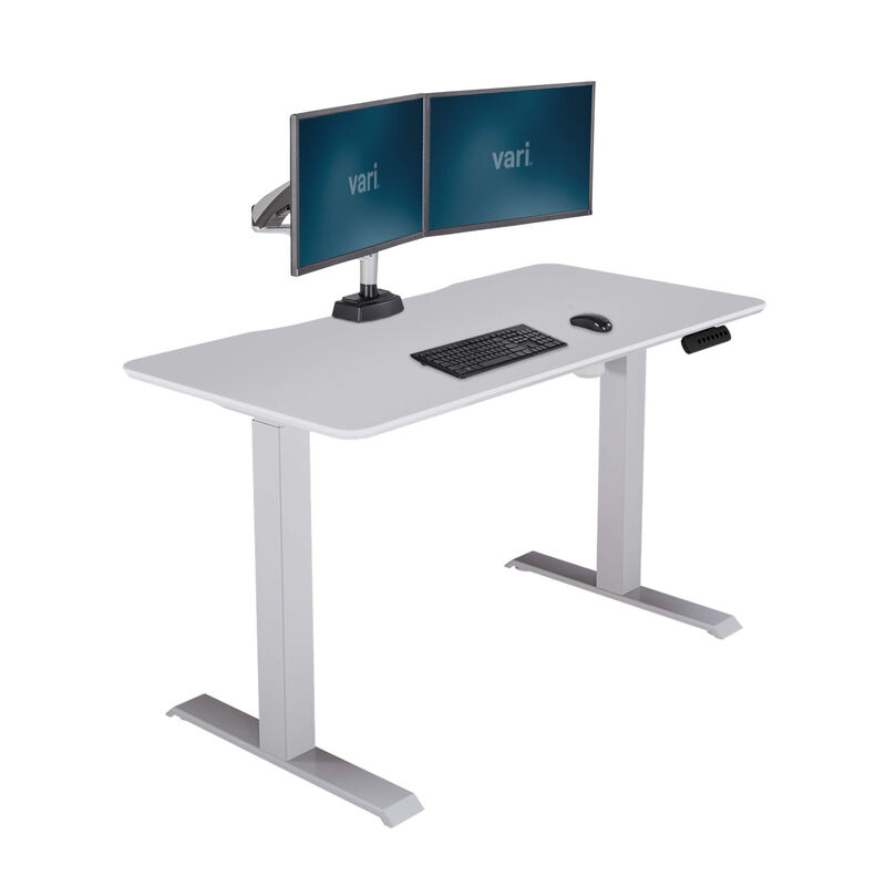 Essential Electric Standing Desk Height Adjustable Electric Desk Vari®