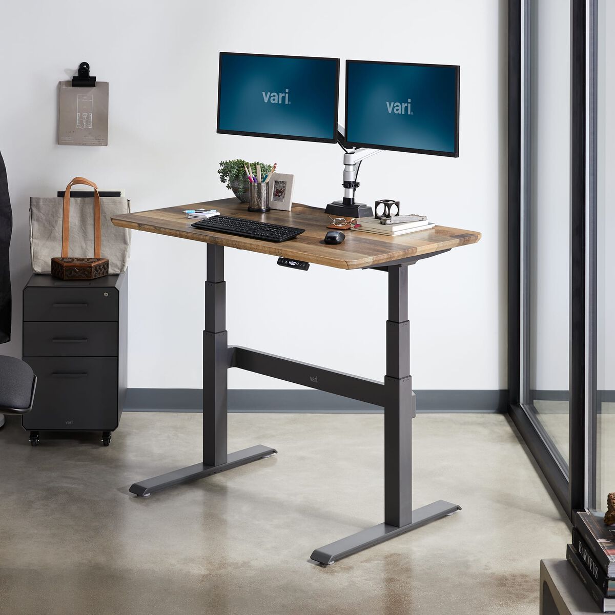 Electric Standing Desk 48x30 Open Box Height Adjustable Electric
