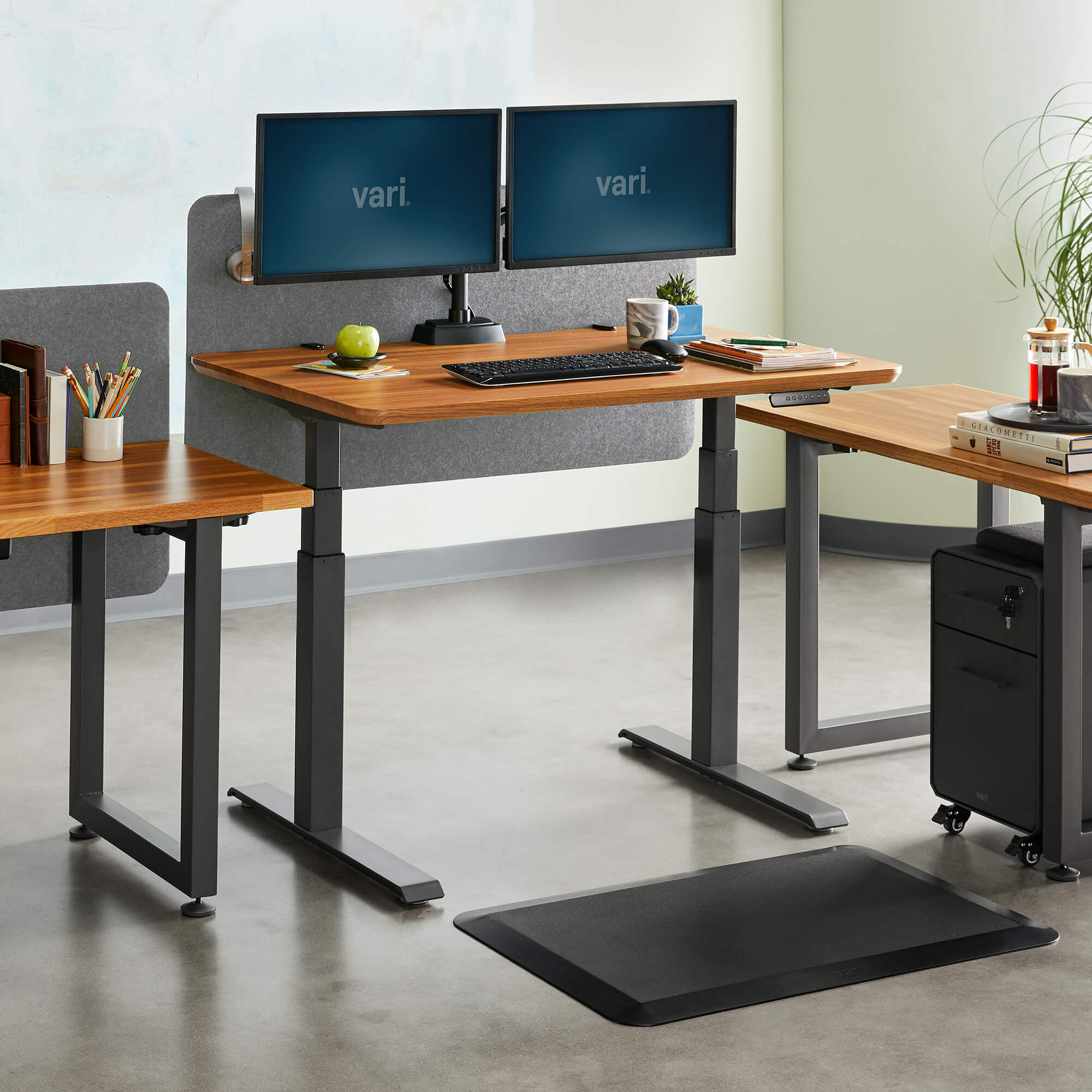 Felt Privacy + Modesty Panel 48 | Office Desk Partition | Vari®