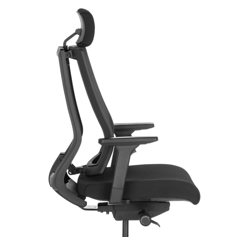 Office chair headrest, removable universal attachment, practical