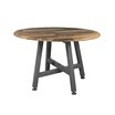 Vari round table in reclaimed wood finish