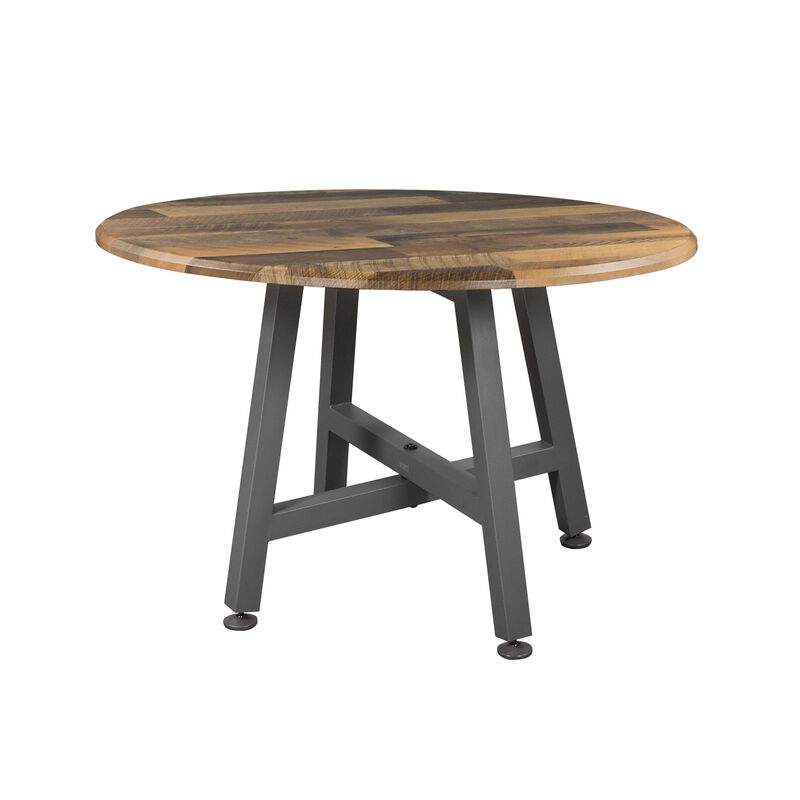 vari round table in butcher block image number null