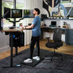 vari ascent chair in black in home office setting