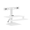 black finish monitor mount