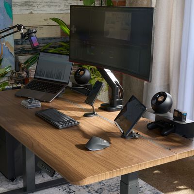 Electric Standing Desk 60x30 with TechTrack&trade;