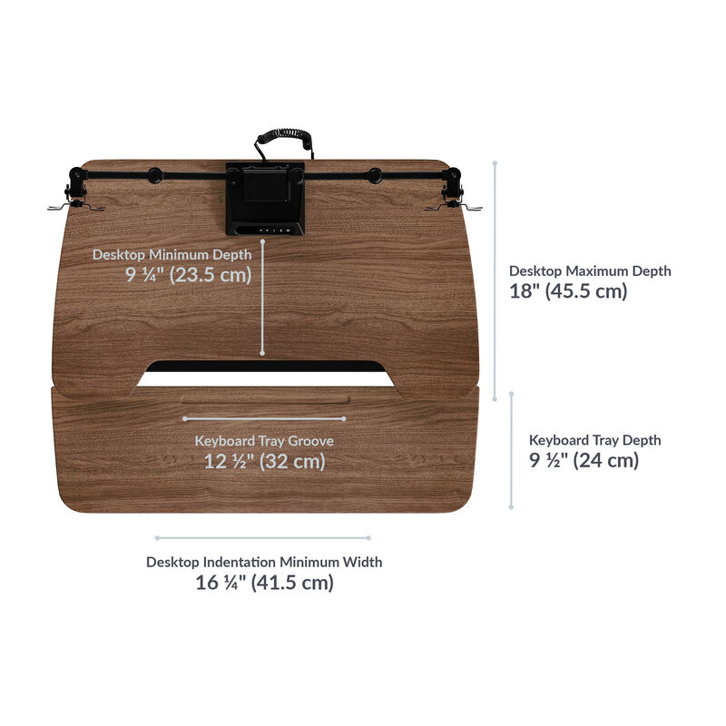 VariDesk&reg; Premier Electric Dual-Monitor Series 2 image number null