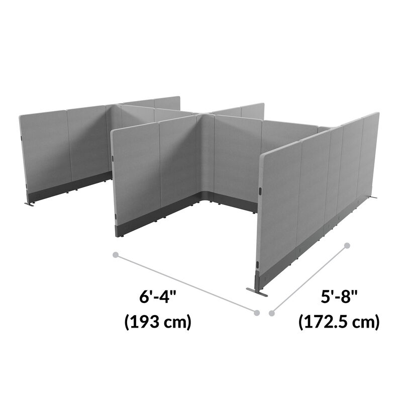 quickflex cubes four pack with measurements image number null