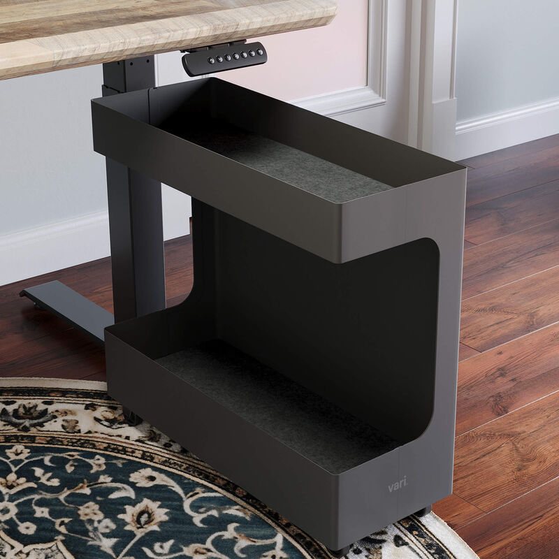 mobile cubby under desk  image number null