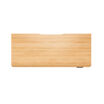 Close-up of the white oak desktop surface on a plain white background, showing the wood grain with no frame attached.