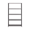 5-tier shelf in black finish