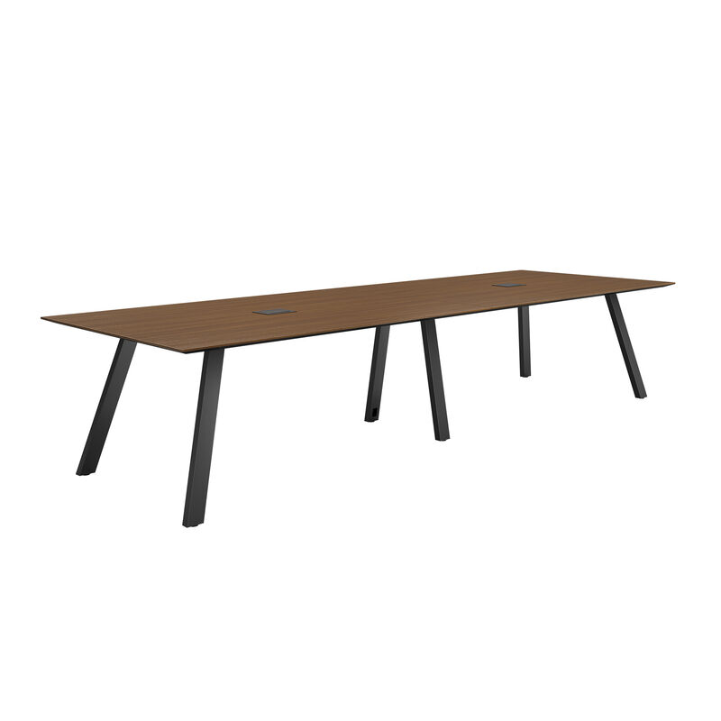 executive conference table in walnut finish image number null