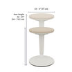 balance stool has a seat max height of twenty nine inches