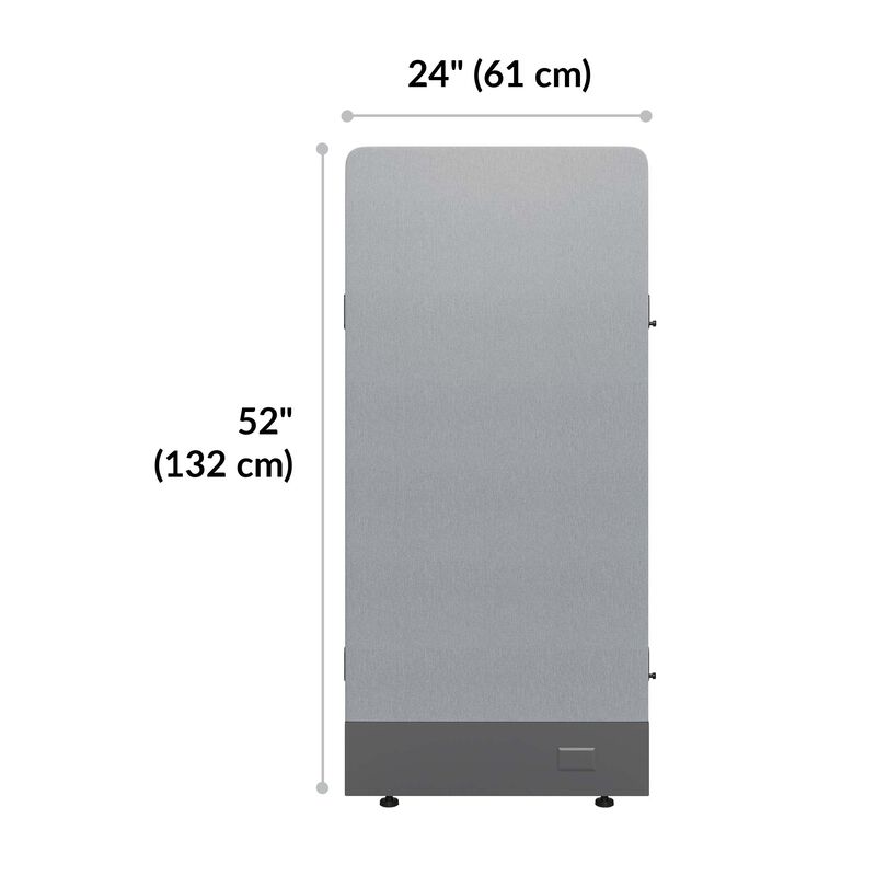 cube panel is twenty four inches long and fifty two inches tall image number null