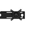 black finish monitor mount