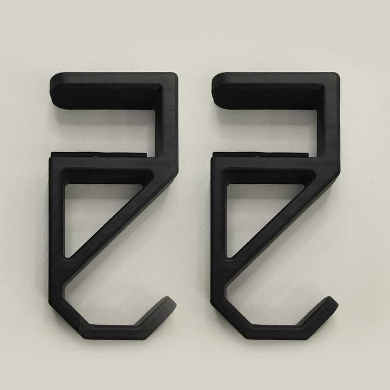two desk hooks side by side image number null