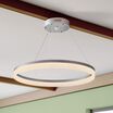 closeup warm white halo pendant 
