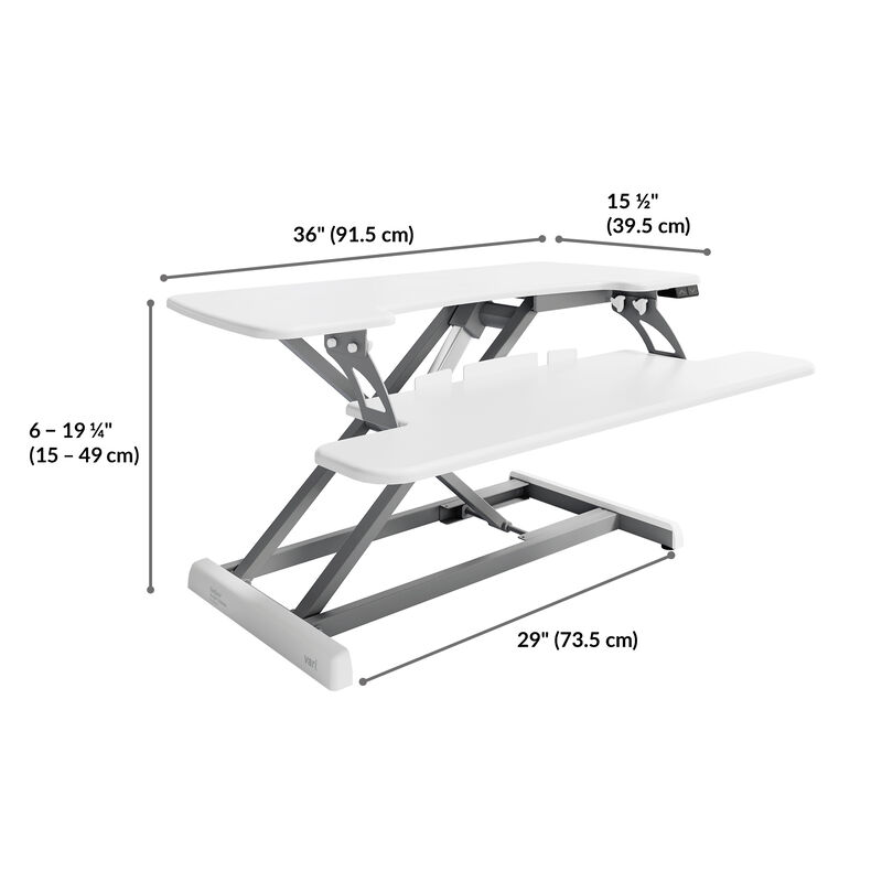 VariDesk&reg; Pro Plus&trade; 36 Electric image number null