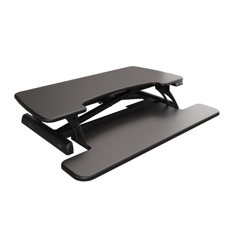 electric desk converter in lowered position image number null