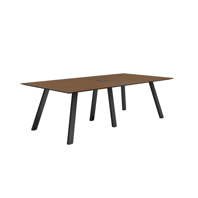 executive conference table in walnut finish image number null