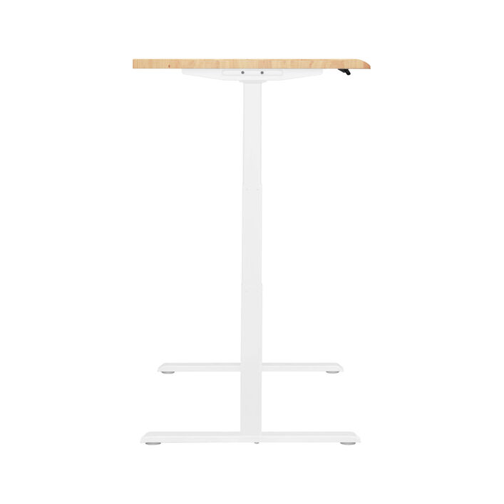 Solid Wood Electric Standing Desk 72x30 image number 2